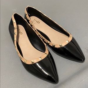 Mix no 6 women’s studded ballet flat black size 11
